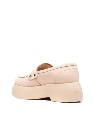 AGL Puffy Moc moccasins - Pink - サムネイル3