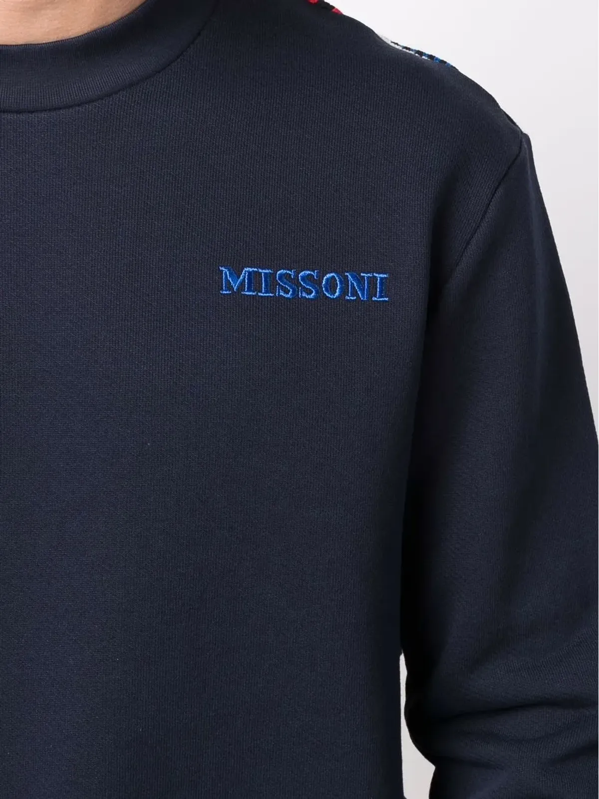 Missoni ジグザグディテール ロゴ スウェットシャツ - 画像5