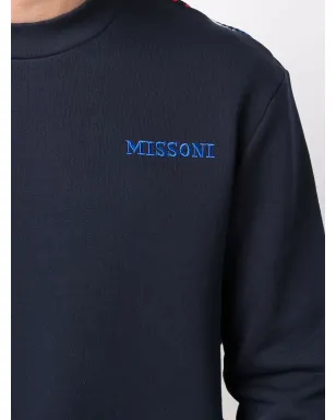 Missoni ジグザグディテール ロゴ スウェットシャツ - サムネイル5