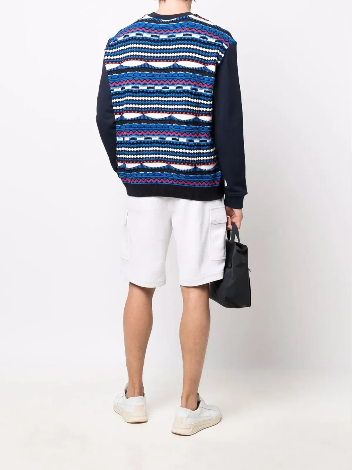 Missoni ジグザグディテール ロゴ スウェットシャツ - 画像2