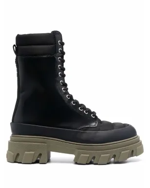 GANNI lace-up boots - Black - サムネイル1