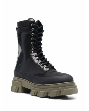 GANNI lace-up boots - Black - サムネイル2