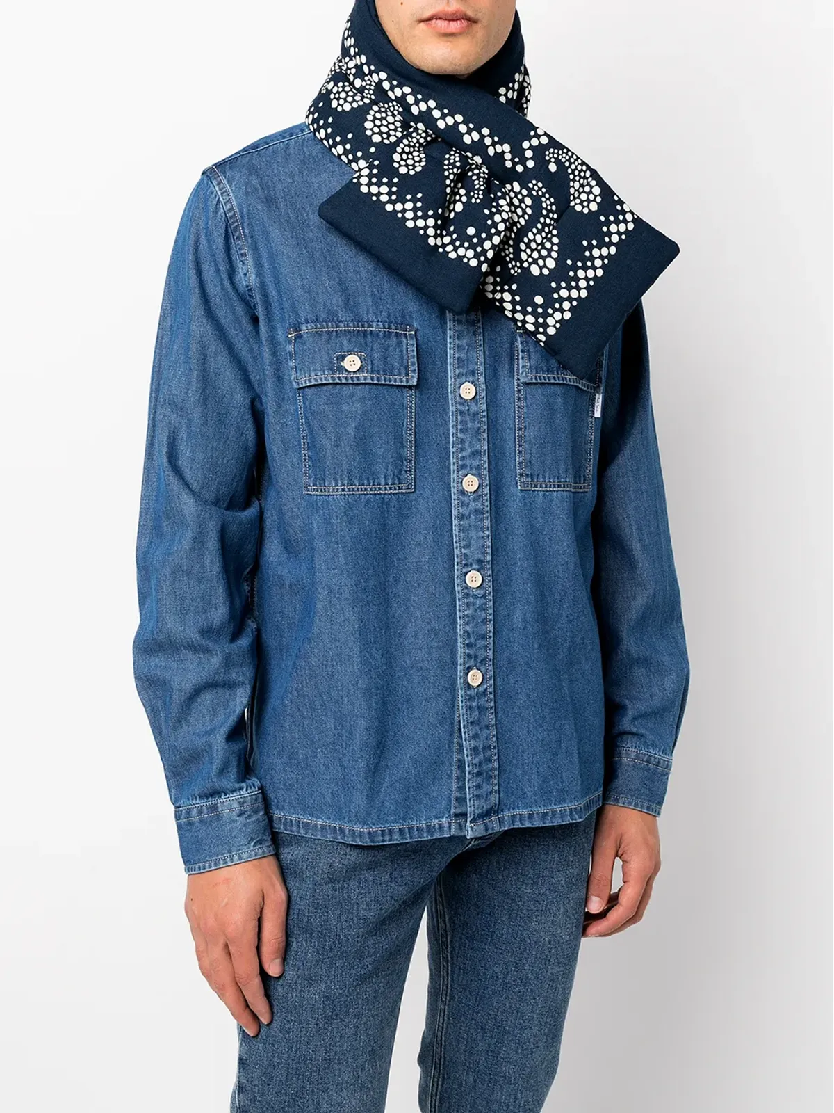 KAPITAL Kesa bandana-print muffler - 画像2