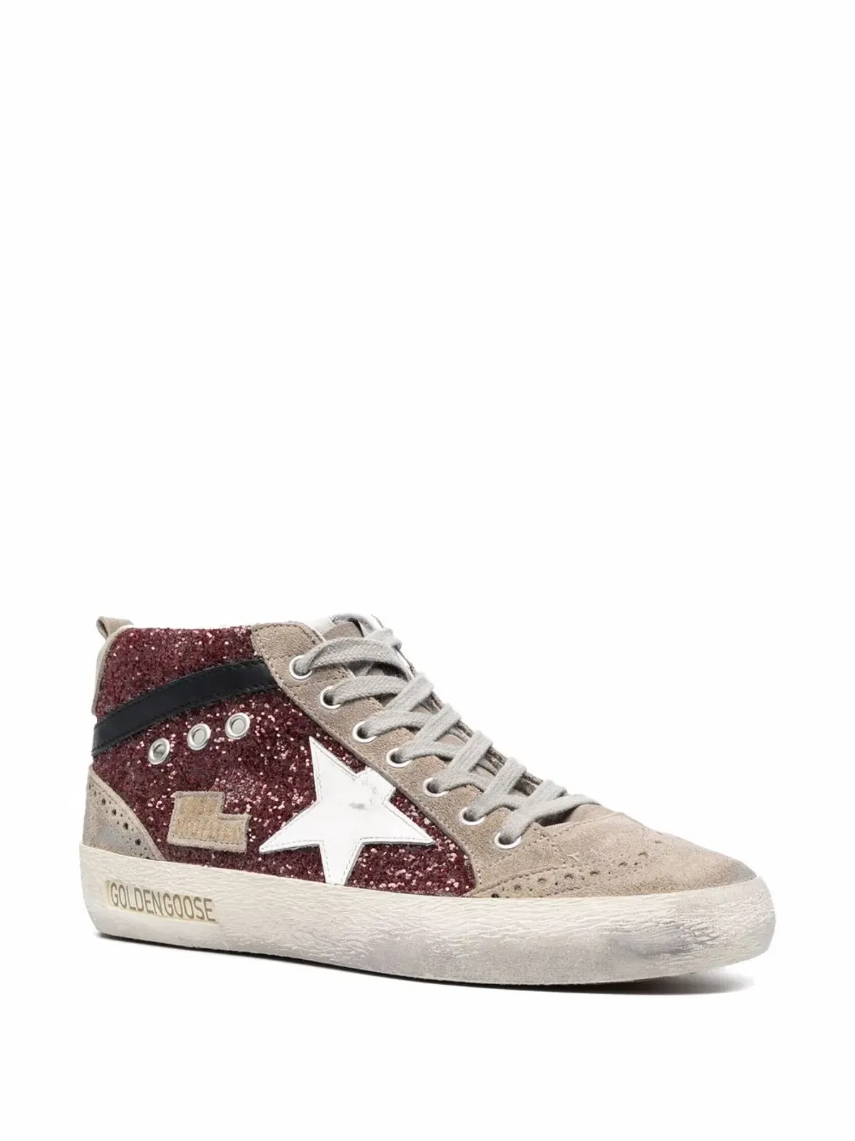 Golden Goose ミッドスター ハイトップスニーカー - 画像2