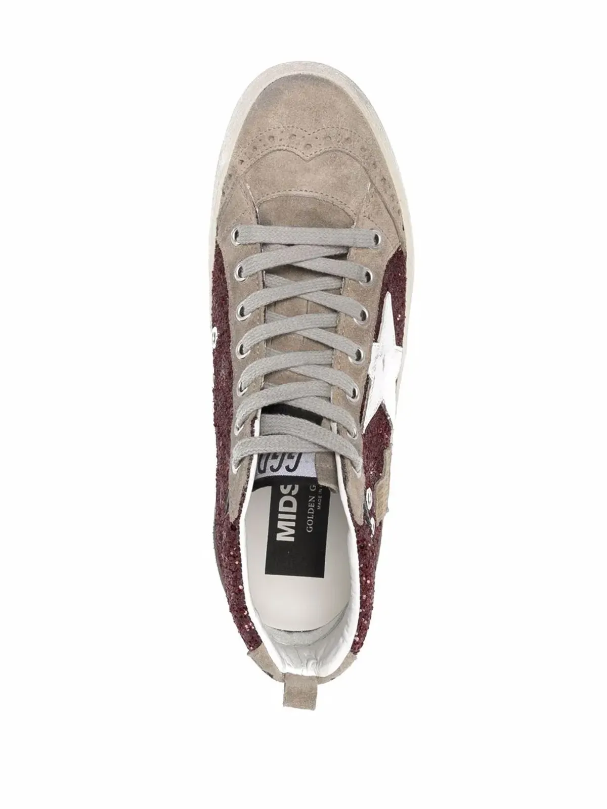 Golden Goose ミッドスター ハイトップスニーカー - 画像4