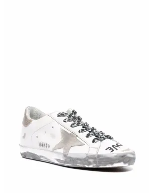 Golden Goose スーパースター・ラブプリント スニーカー - ホワイト - サムネイル2