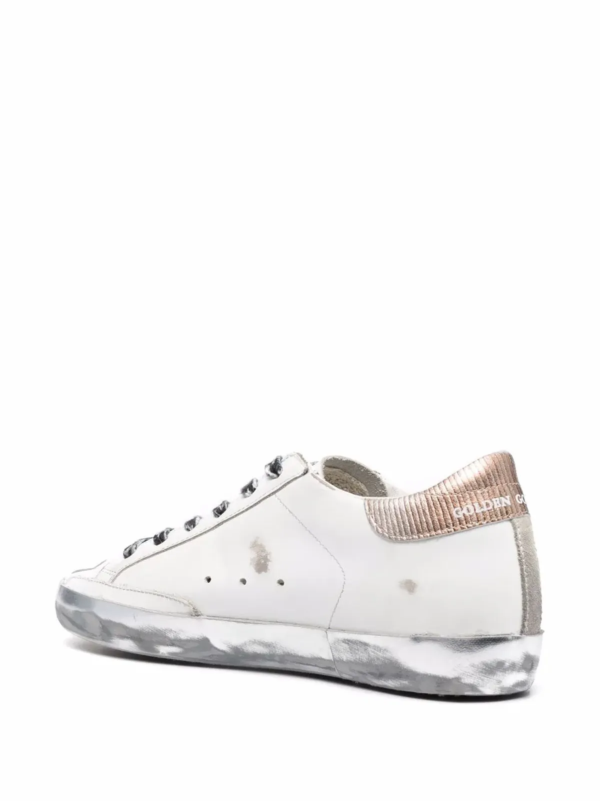 Golden Goose スーパースター・ラブプリント スニーカー - ホワイト - 画像3