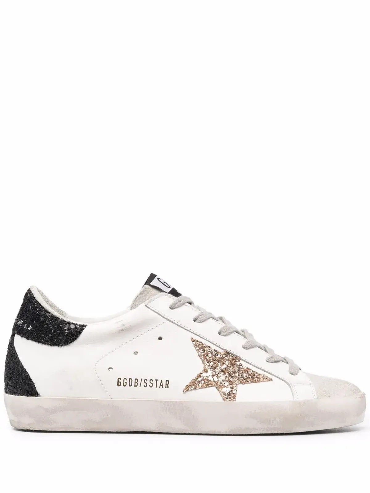 Golden Goose スター・パッチ レースアップスニーカー - 画像1