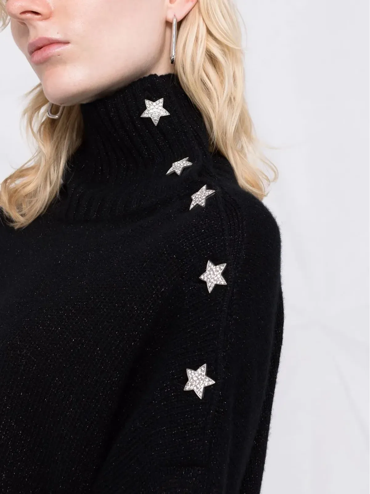 Zadig&Voltaire アルマ・スター チャーム ハイネック ジャンパー - 画像3