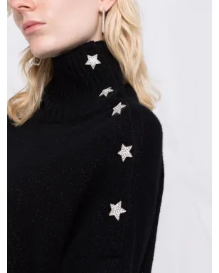 Zadig&Voltaire アルマ・スター チャーム ハイネック ジャンパー - サムネイル3