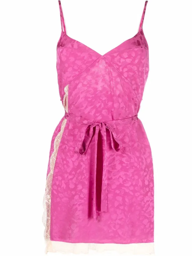 Zadig&Voltaire Zadig&Voltaire Reglisse silk dress - Pinkの商品画像