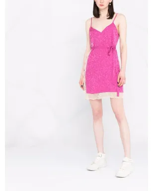 Zadig&Voltaire Reglisse silk dress - Pink - サムネイル2