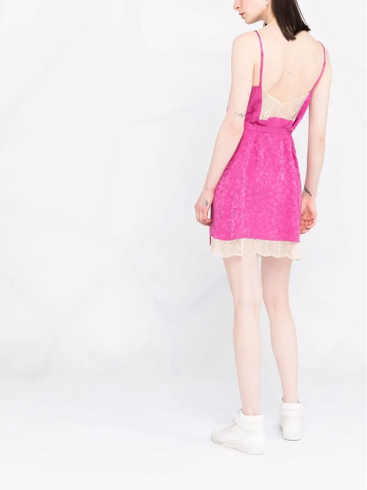 Zadig&Voltaire Reglisse silk dress - Pink - 画像4