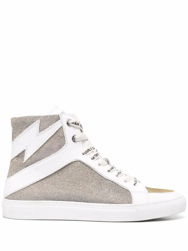 Zadig&Voltaire Zadig&Voltaire フラッシュディテール グリッター スニーカーの商品画像