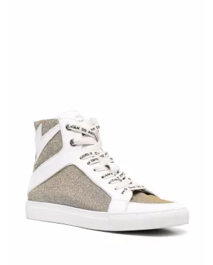 Zadig&Voltaire フラッシュディテール グリッター スニーカー - サムネイル2