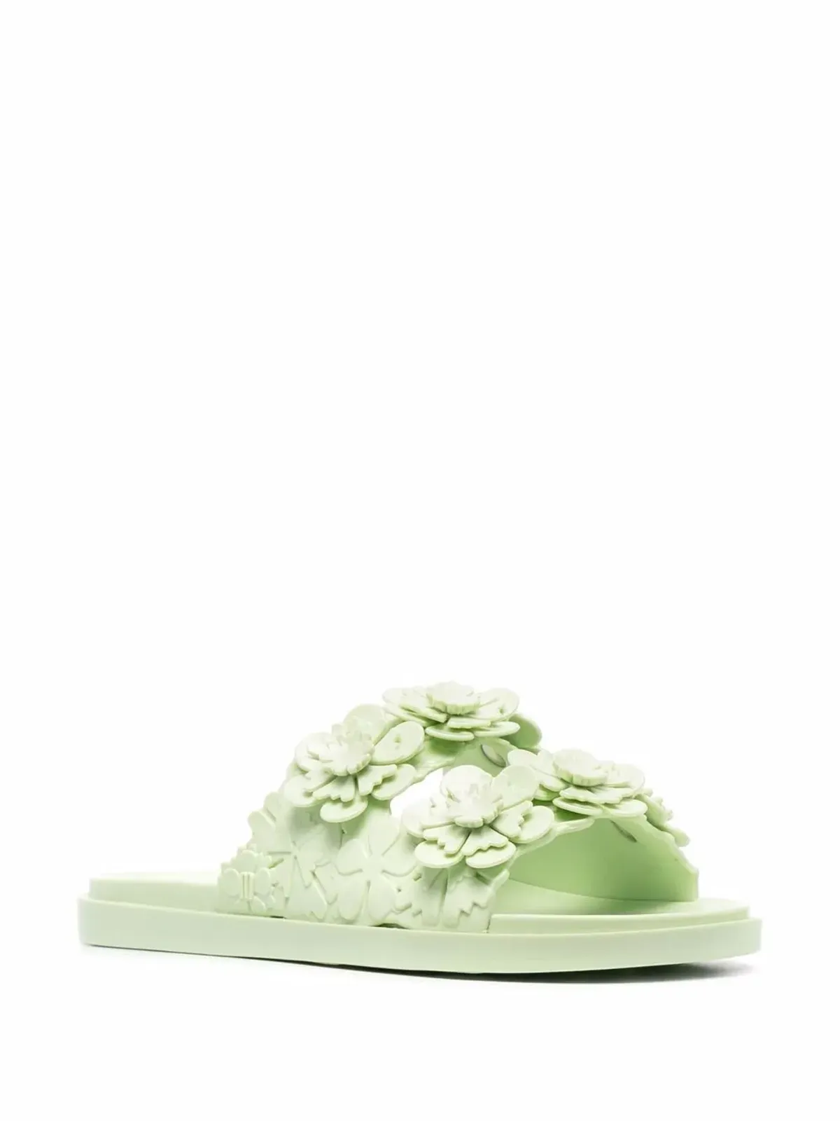 Viktor & Rolf x Melissa Blossom Wide slip-on sandals - グリーン - 画像2