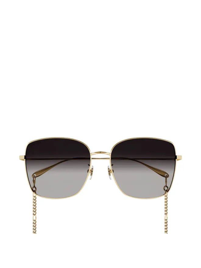 Gucci Eyewear Gucci Eyewear オーバーサイズフレーム グラデーションレンズ サングラスの商品画像