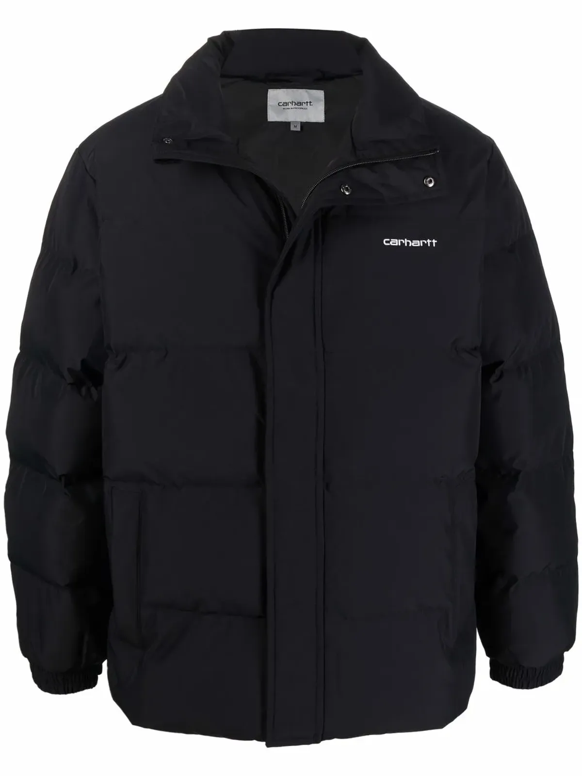 Carhartt WIP ロゴプリント フェザー ダウン パデッドジャケット - 画像1