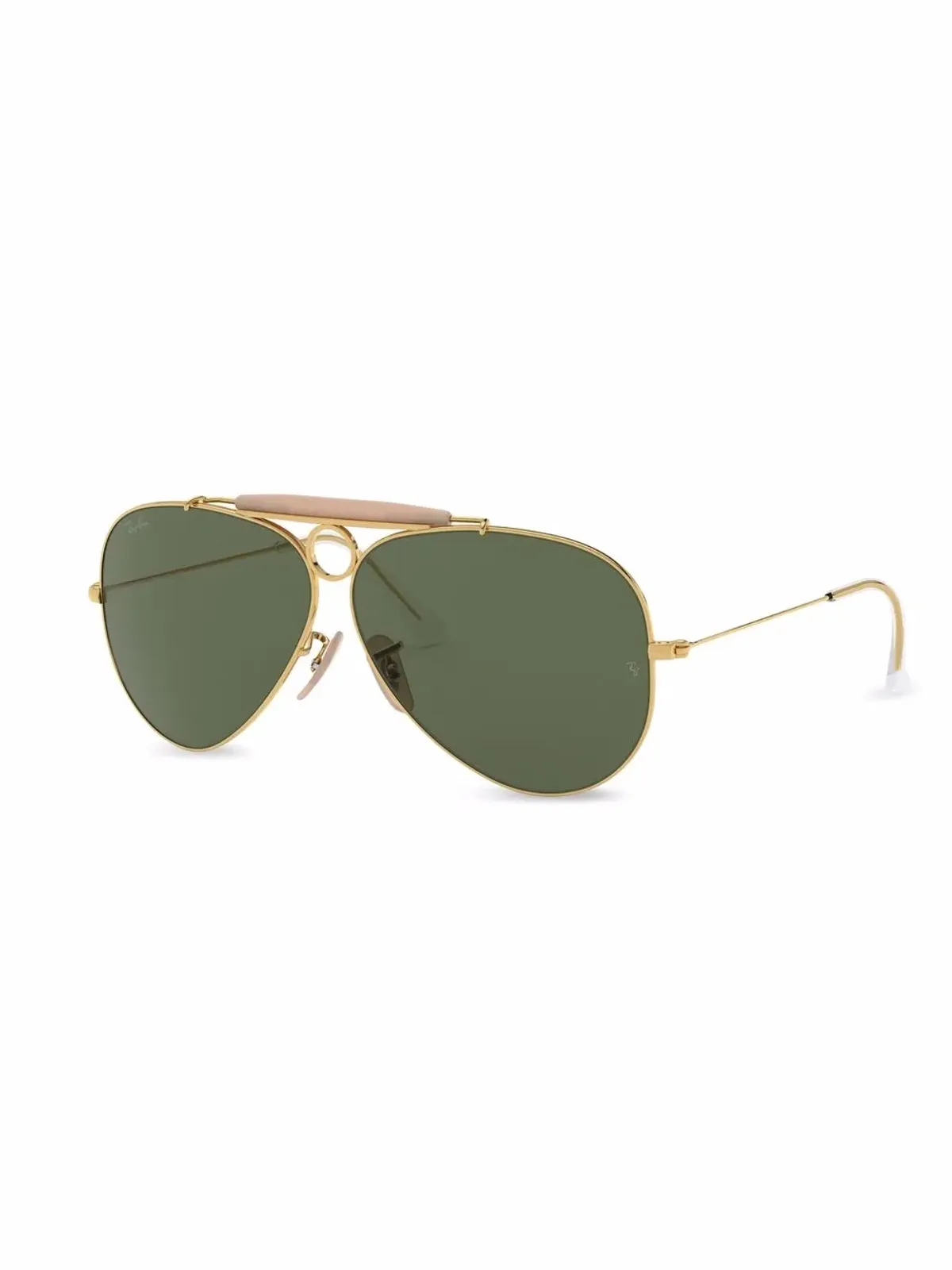 Ray-Ban Shooter aviator-frame sunglasses - Gold - 画像2