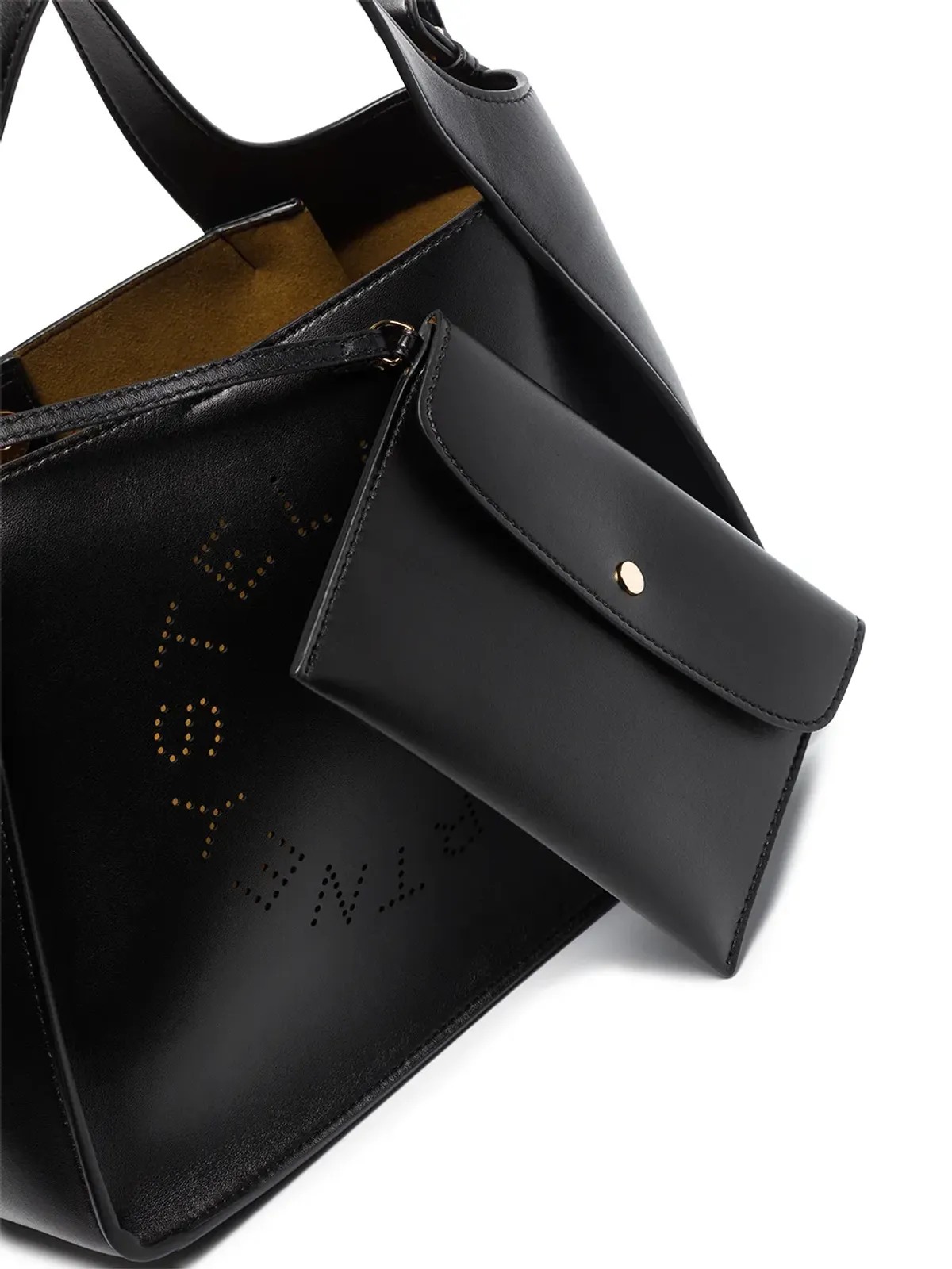 Stella McCartney Stella Logo フェイクレザー トートバッグ - 画像5