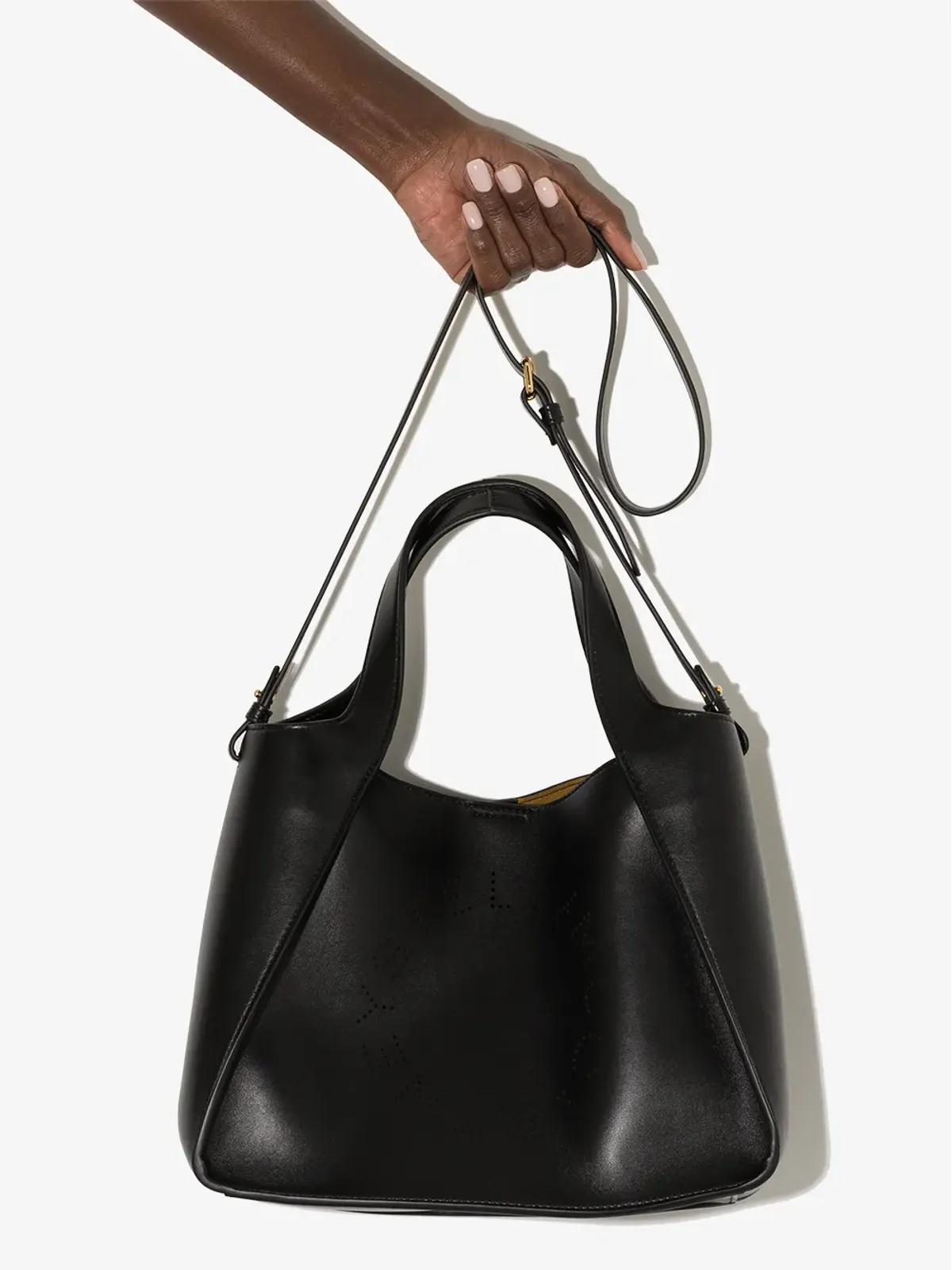 Stella McCartney Stella Logo フェイクレザー トートバッグ - 画像4