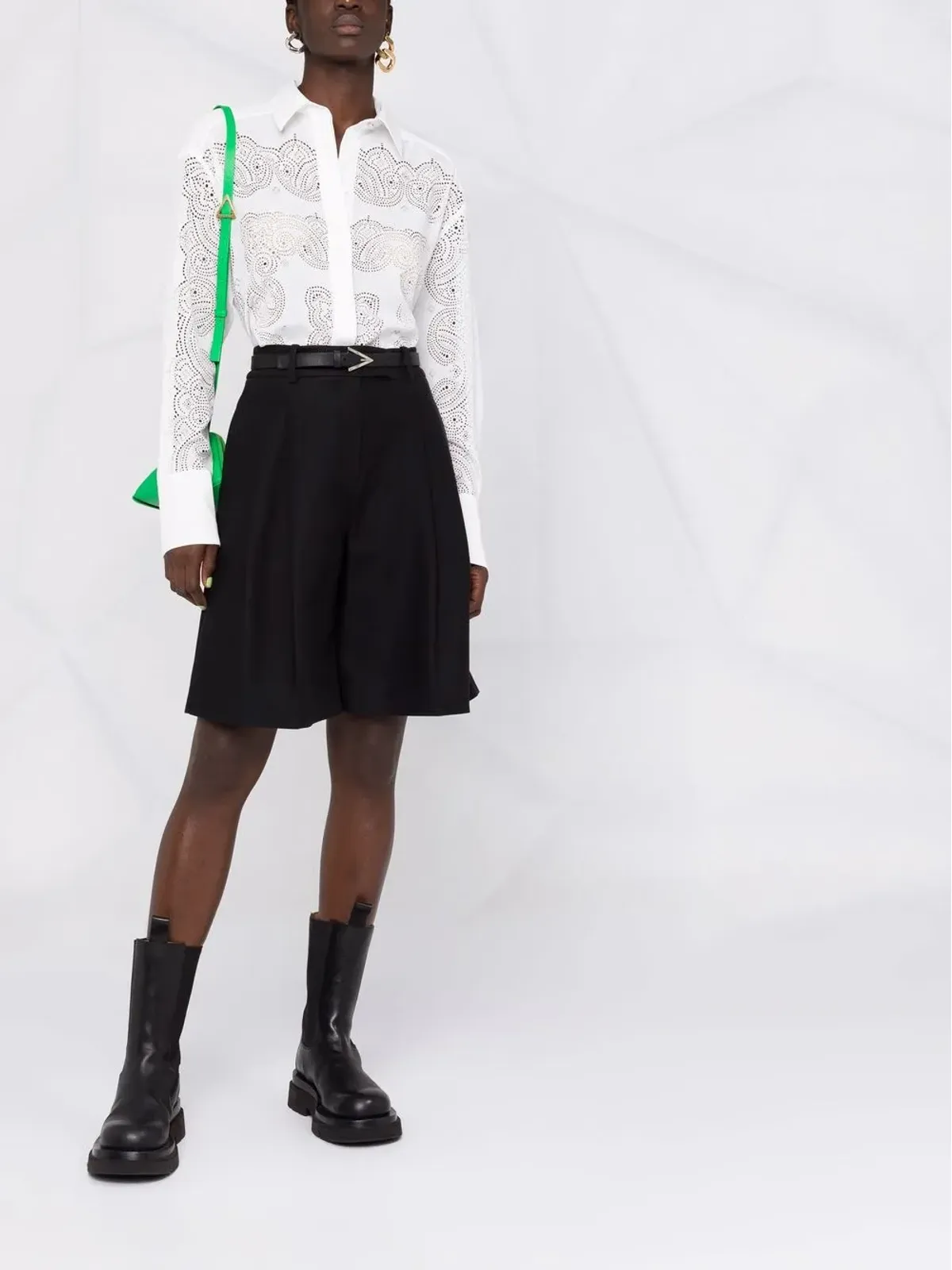 Givenchy 透かし柄の長袖シャツ - 画像2