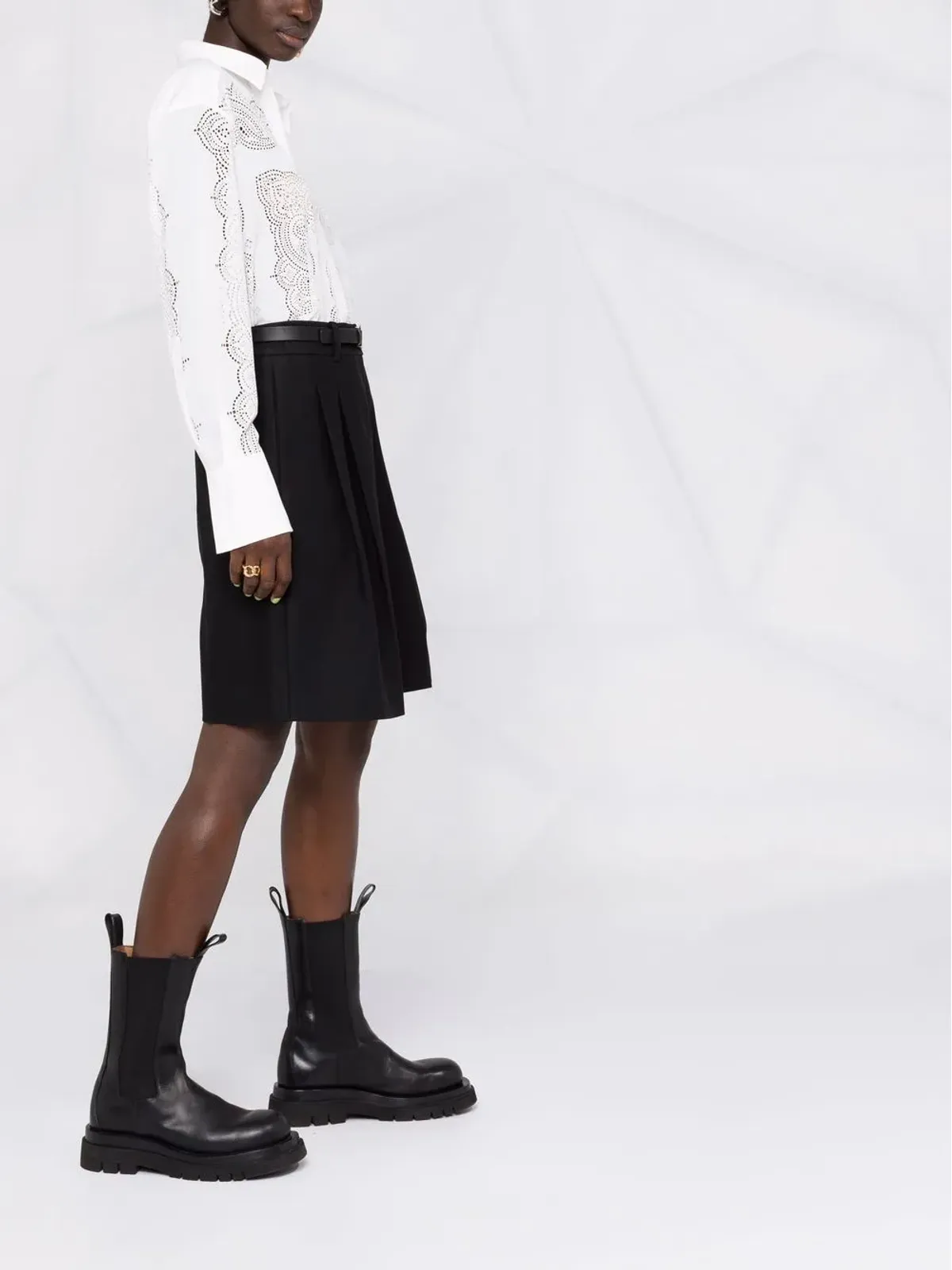 Givenchy 透かし柄の長袖シャツ - 画像4