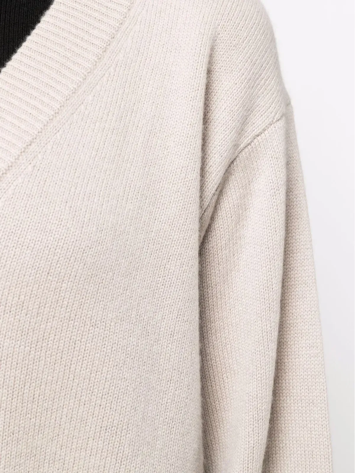 Emporio Armani Vネック カシミヤ セーター - 画像5