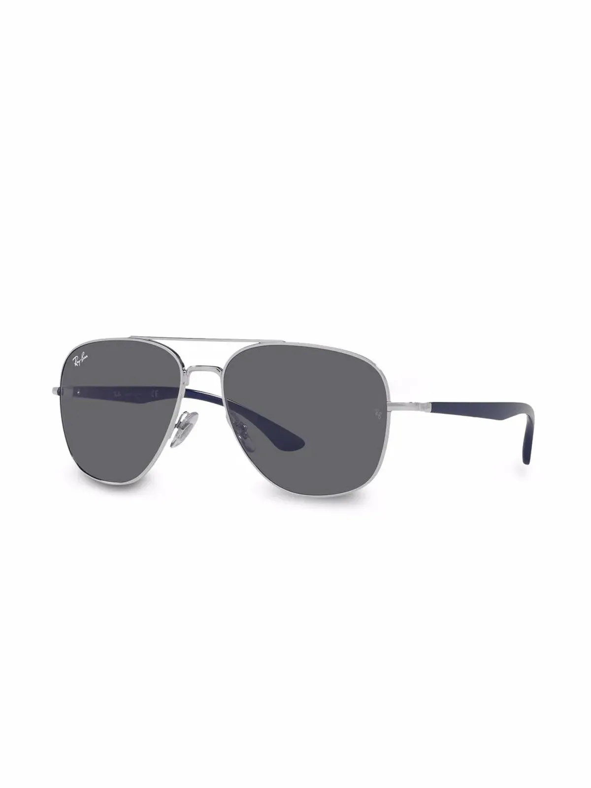 Ray-Ban スクエアフレーム アビエータ サングラス - 画像2