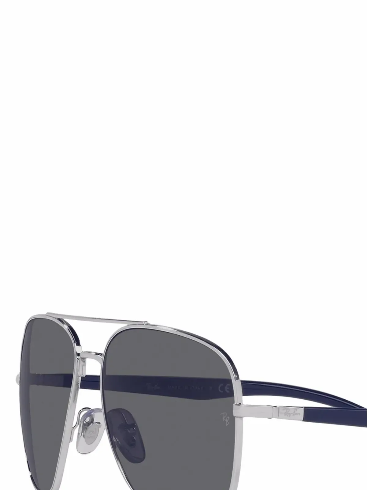 Ray-Ban スクエアフレーム アビエータ サングラス - 画像3