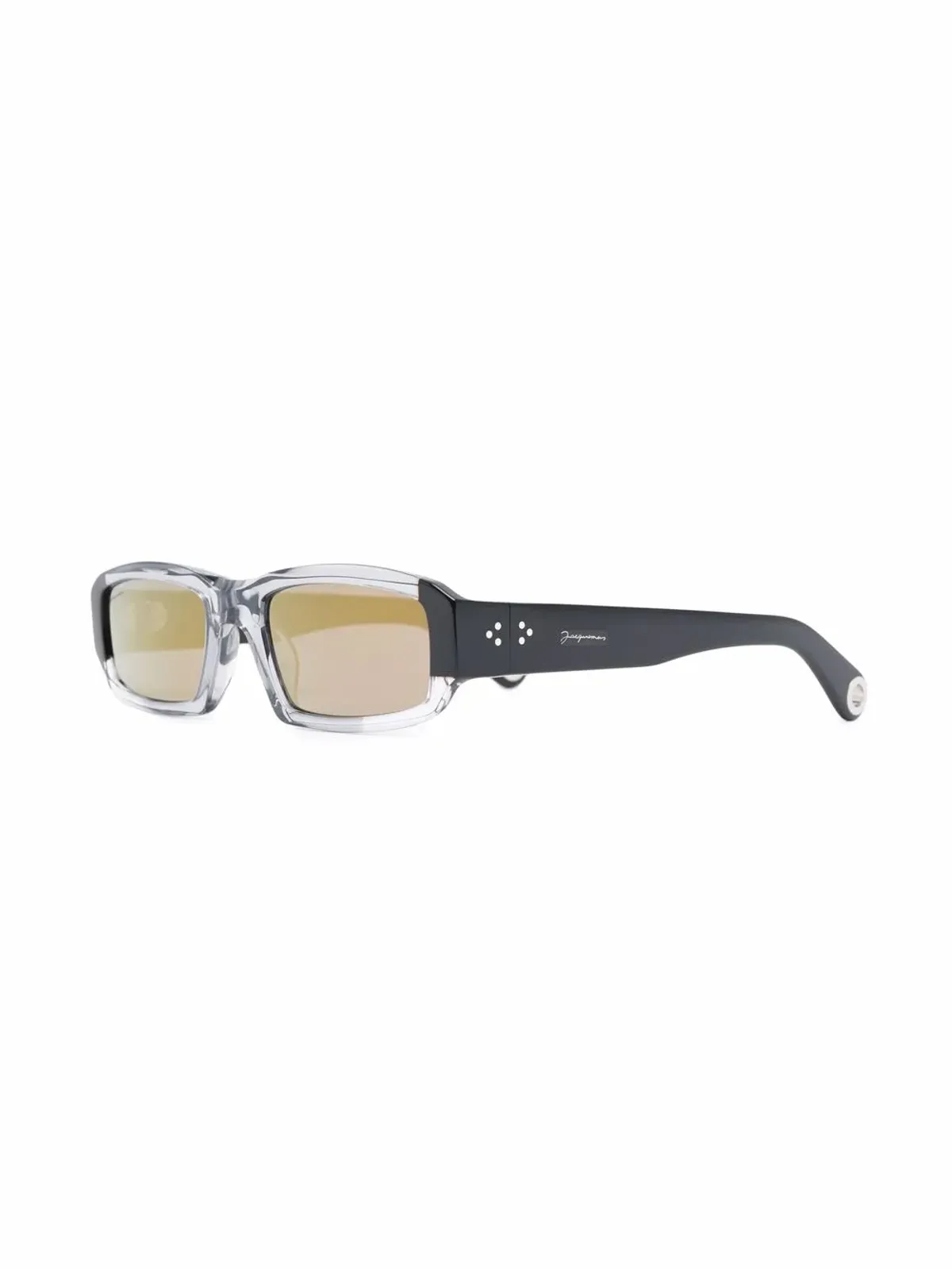 Jacquemus Saltu rectangle-frame 長方形フレーム サングラス - 画像2