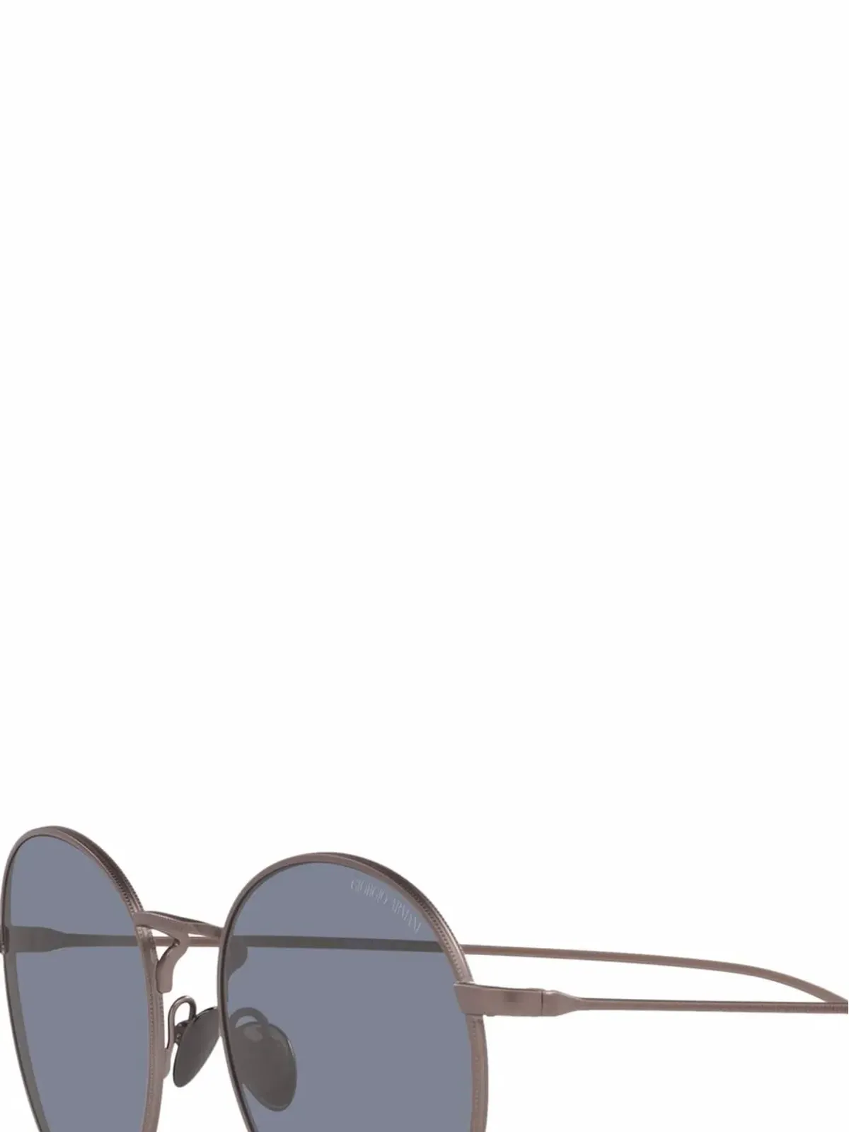 Giorgio Armani AR6125 ラウンドフレーム サングラス - 画像3