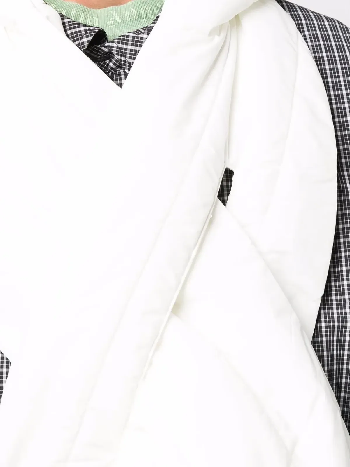 Off-White パディッドエフェクト スカーフ - 画像5