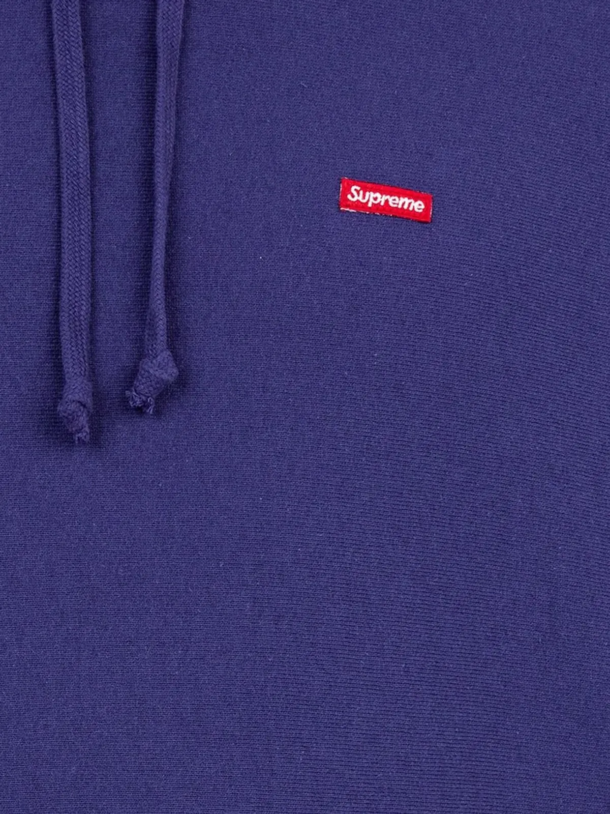 Supreme スモールボックスフーディ ブルー - 画像3