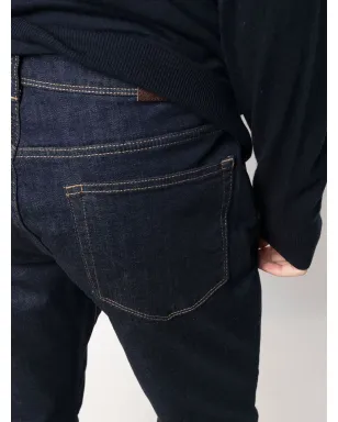Hackett ミッドライズ・スリムフィットジーンズ ブルー - サムネイル5
