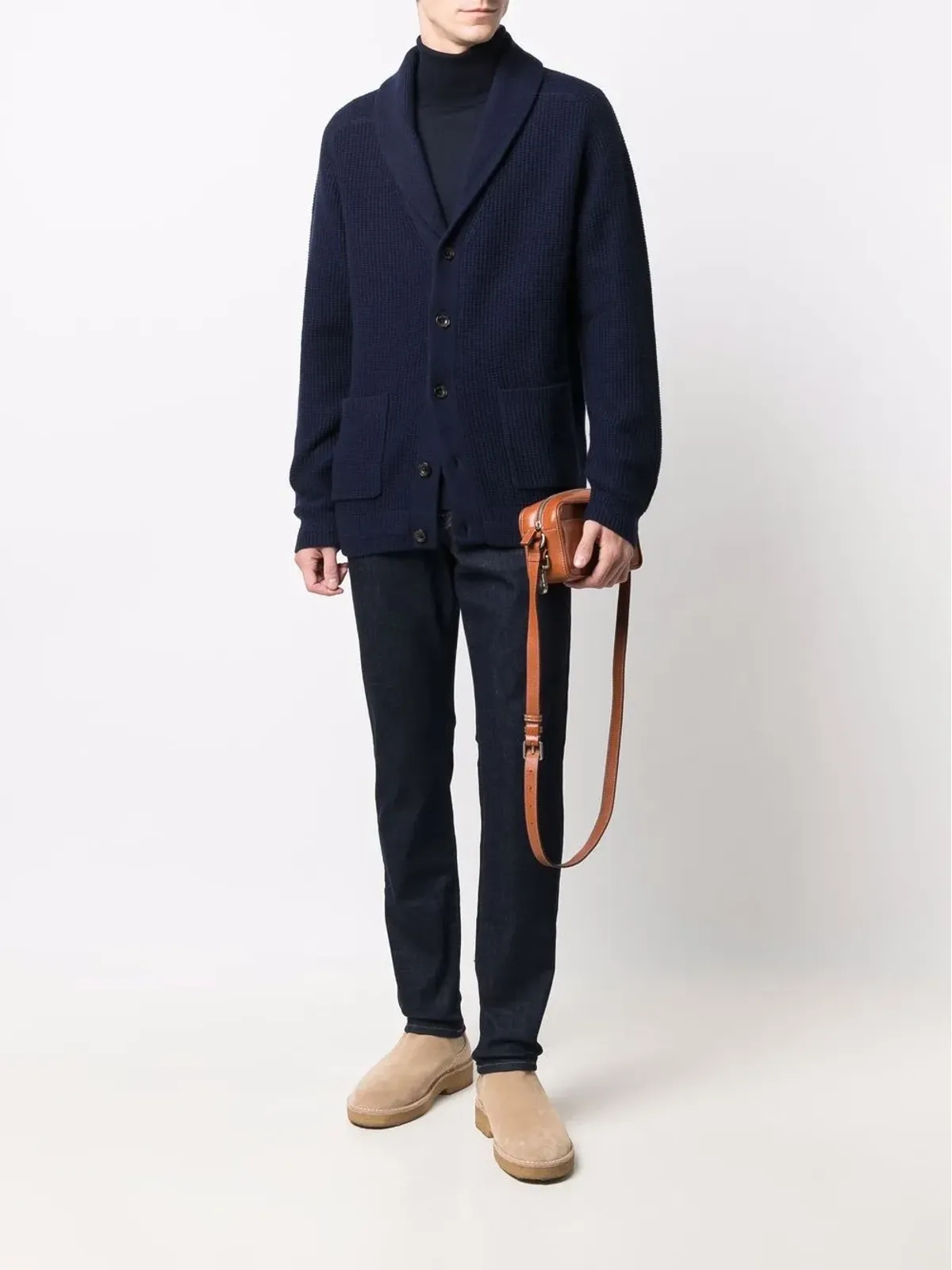 Hackett ミッドライズ・スリムフィットジーンズ ブルー - 画像2