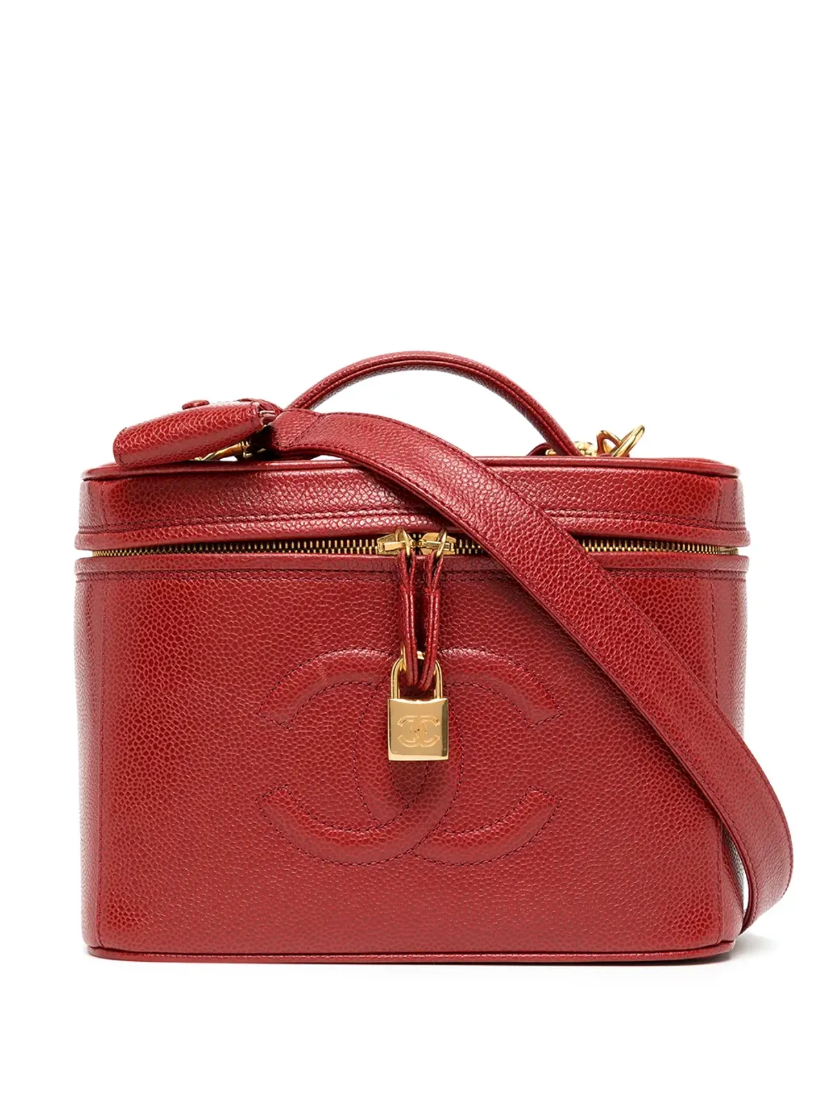 CHANEL ビンテージ CC Vanity 2ウェイ バッグ - 画像1