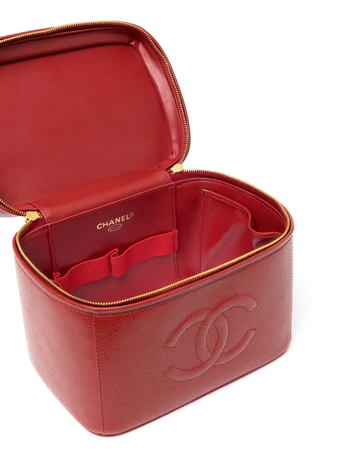 CHANEL ビンテージ CC Vanity 2ウェイ バッグ - 画像5
