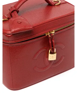 CHANEL ビンテージ CC Vanity 2ウェイ バッグ - サムネイル4