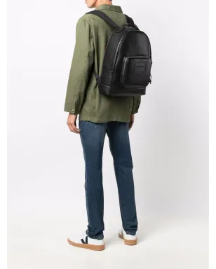 Emporio Armani ジップアップレザーバックパック - サムネイル2