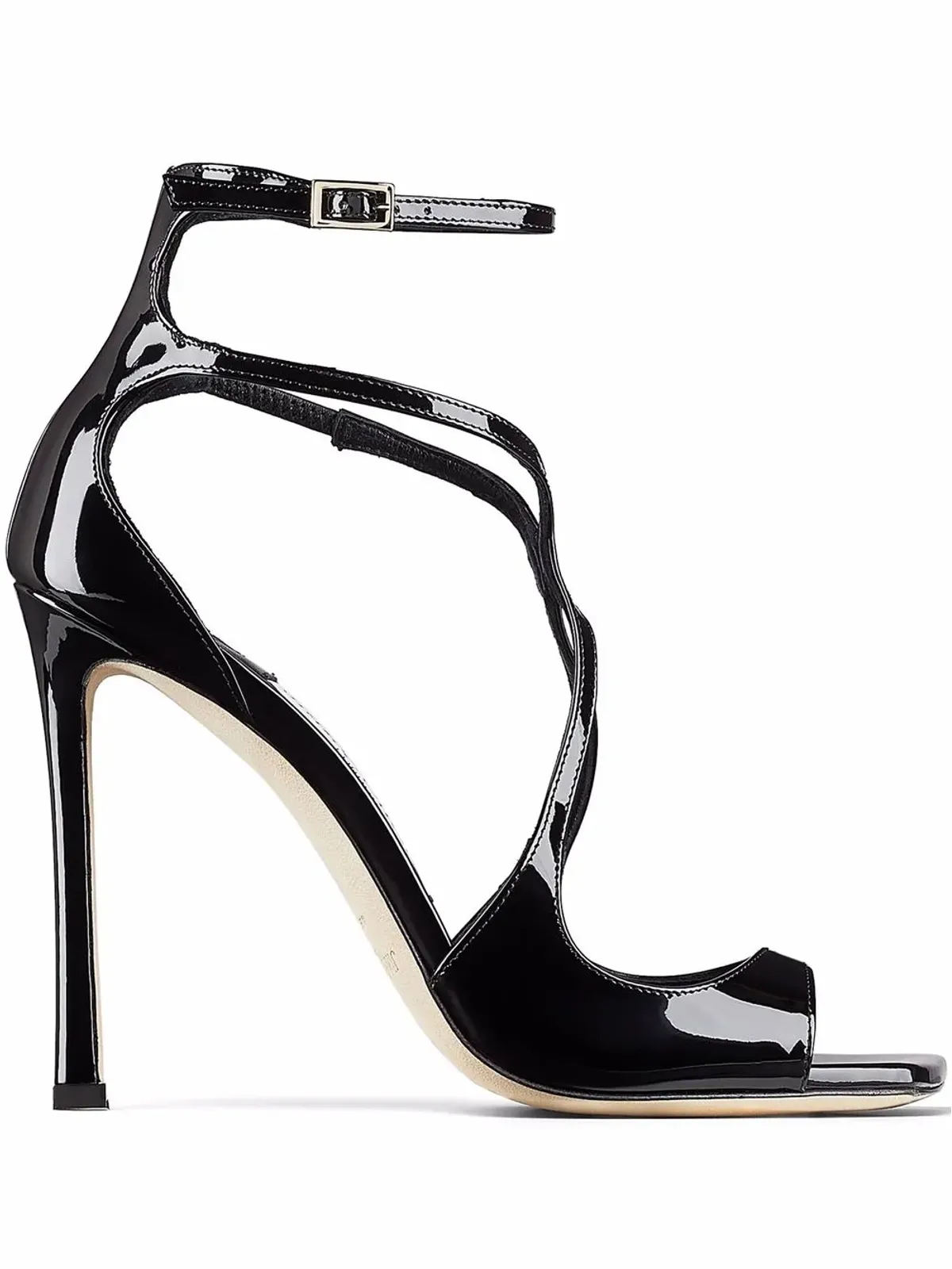 Jimmy Choo Azia ヒールサンダル - Black - 画像1
