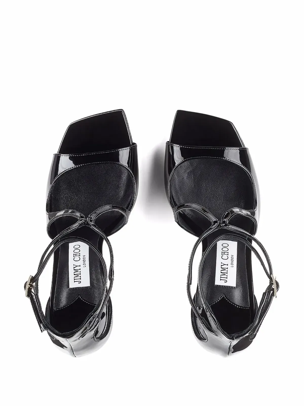 Jimmy Choo Azia ヒールサンダル - Black - 画像3
