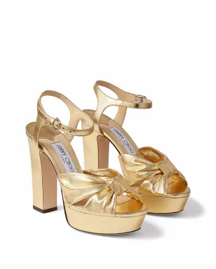 Jimmy Choo ヘロイス メタリックエフェクト サンダル - サムネイル2