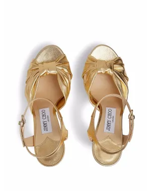 Jimmy Choo ヘロイス メタリックエフェクト サンダル - サムネイル3