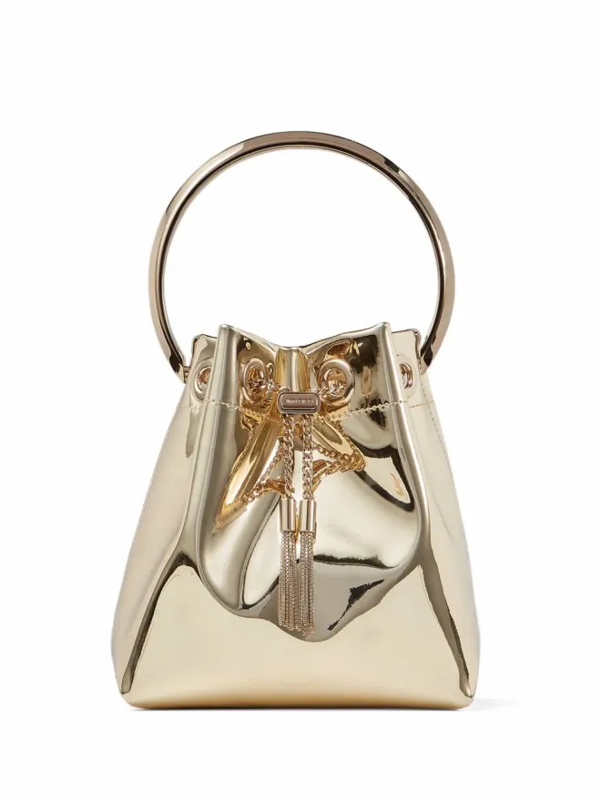 Jimmy Choo Jimmy Choo ボンボン メタリック バケットバッグの商品画像