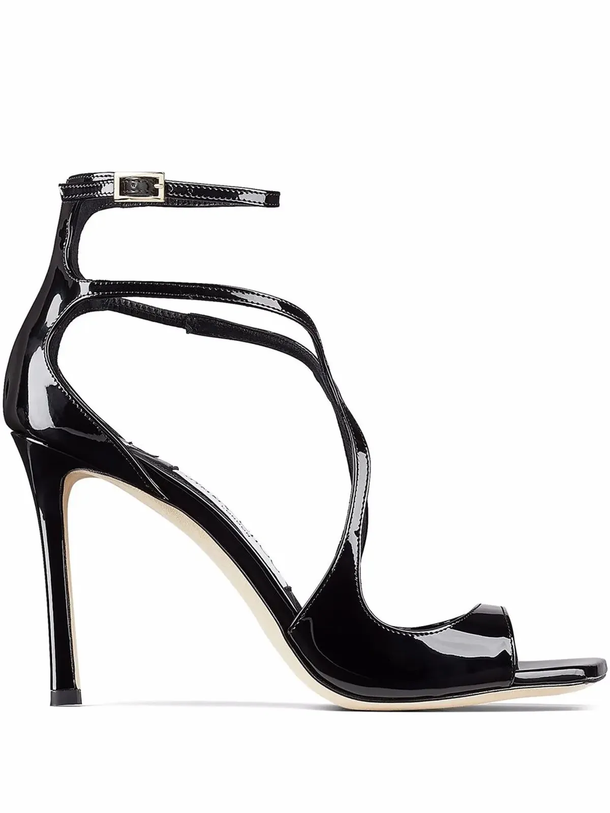 Jimmy Choo Azia スクエアトゥ サンダル - 画像1