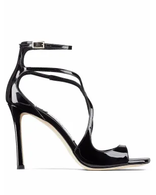 Jimmy Choo Azia スクエアトゥ サンダル - サムネイル1