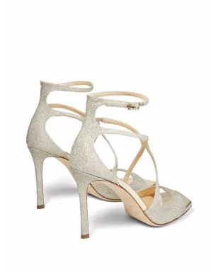Jimmy Choo Azia グリッターサンダル - サムネイル3