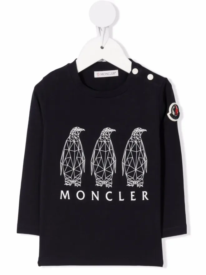 Moncler Enfant Moncler Enfant ジオメトリックアニマルプリント Tシャツの商品画像