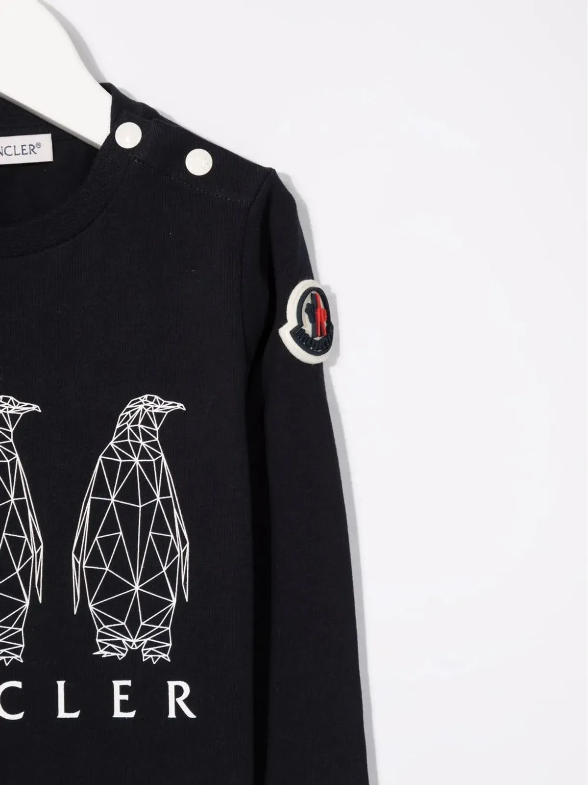Moncler Enfant ジオメトリックアニマルプリント Tシャツ - 画像3